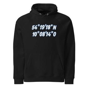 Kilonia Design Coordinates Unisex Hoodie - Eco-Friendly Comfort-Kilonia Design