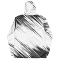 Kilonia Design Men's Windbreaker - Black & White Abstract-Kilonia Design