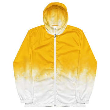 Kilonia Design Men's Windbreaker - Yellow Gradient-Kilonia Design