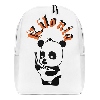 Minimalistischer Panda-Rucksack