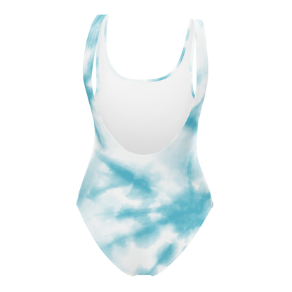 White/Blue Swimsuit