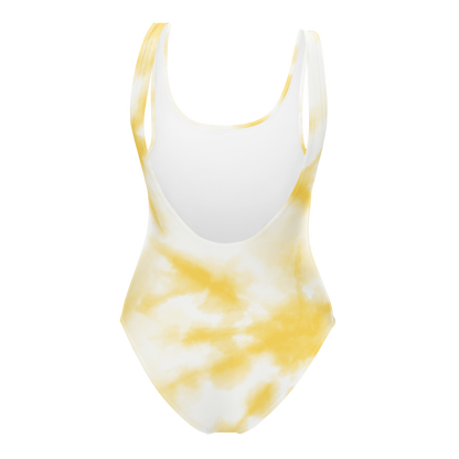 White/Yellow Swimsuit