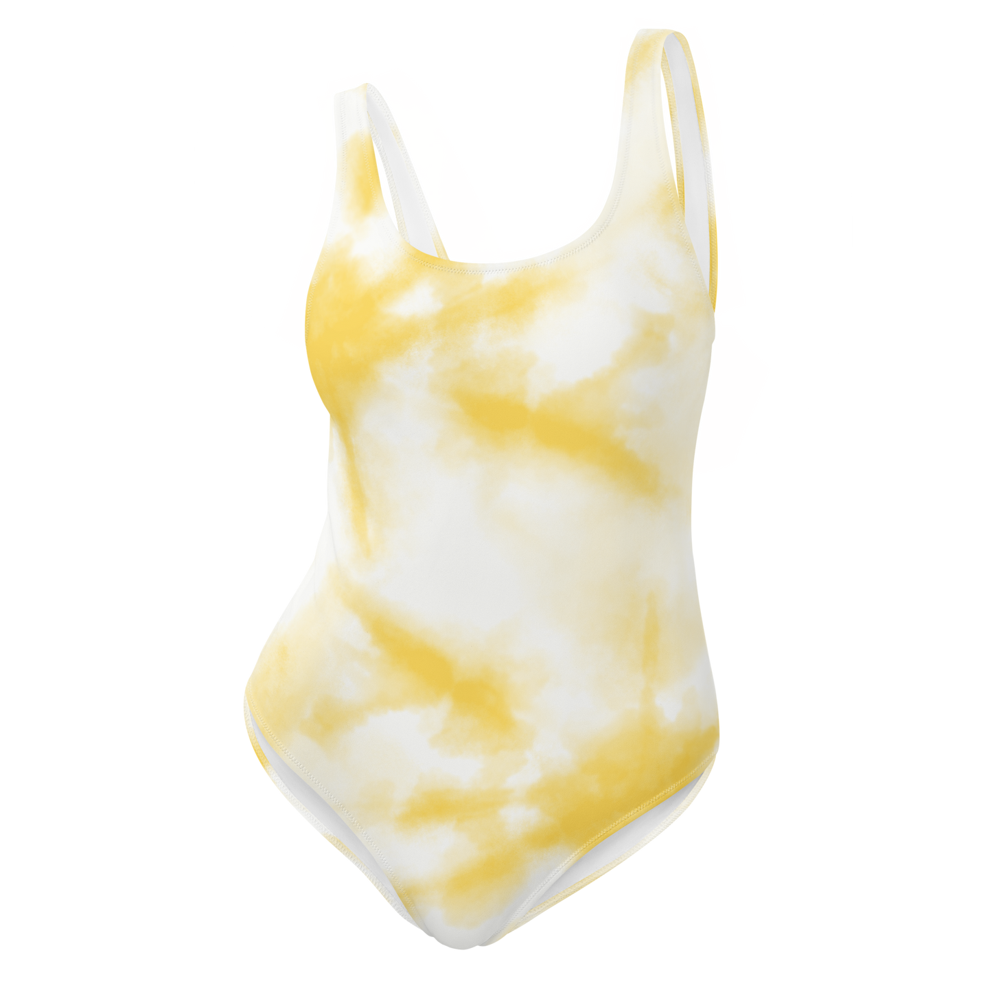 White/Yellow Swimsuit