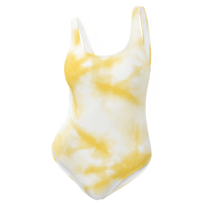 White/Yellow Swimsuit