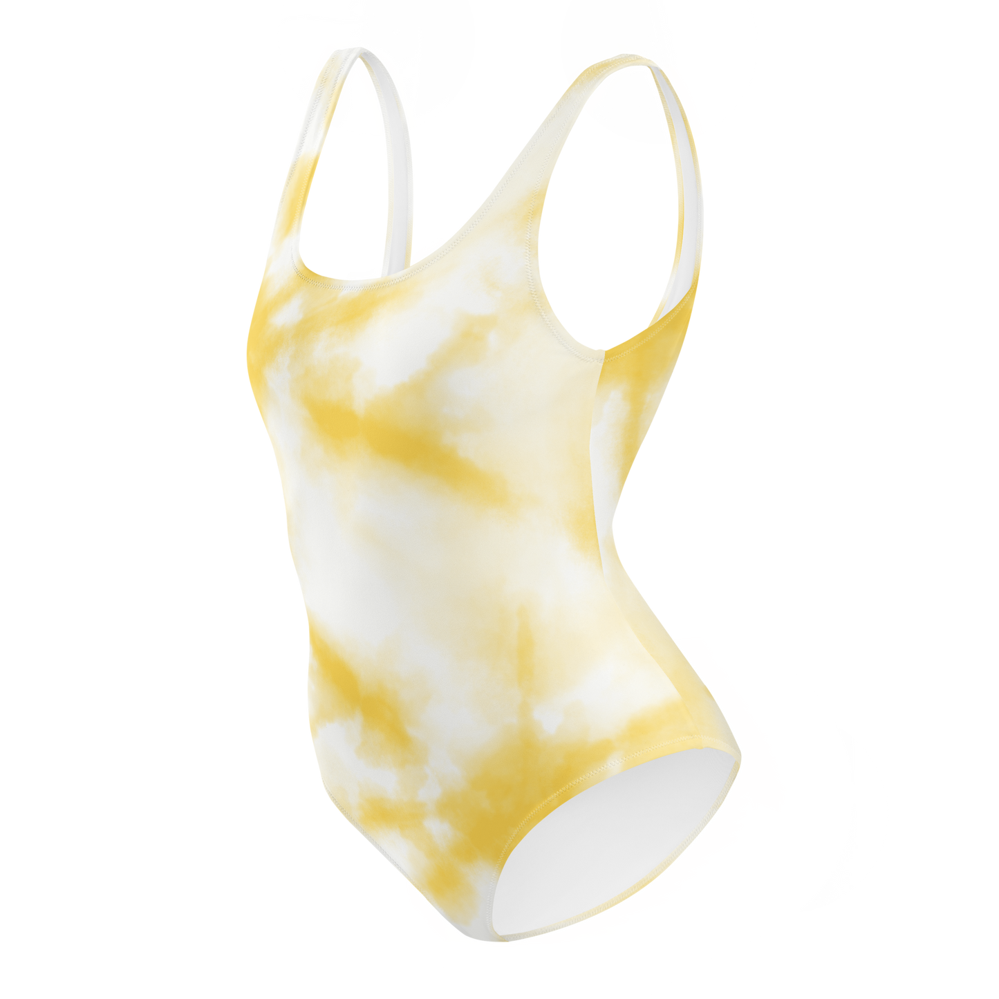 White/Yellow Swimsuit