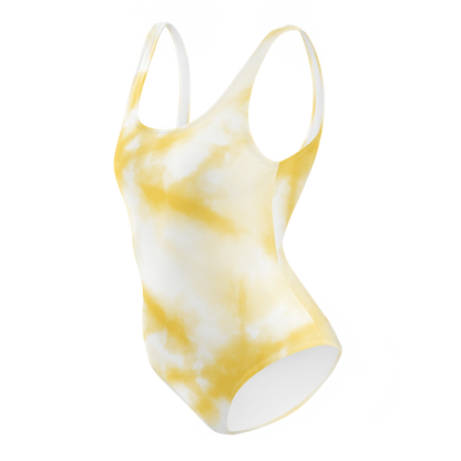 White/Yellow Swimsuit