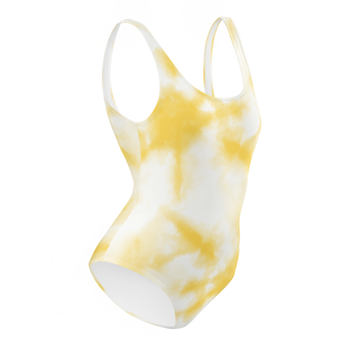 White/Yellow Swimsuit