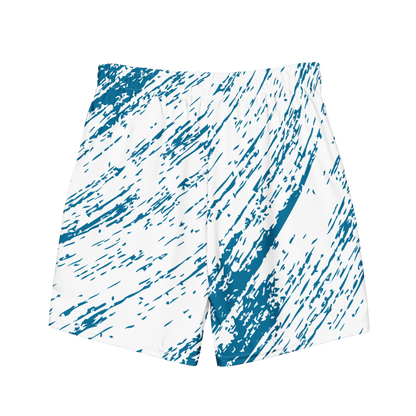 White/Blue Swim Trunks