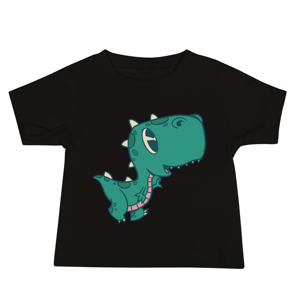 Cute Baby  Short Sleeve Dino T-shirt