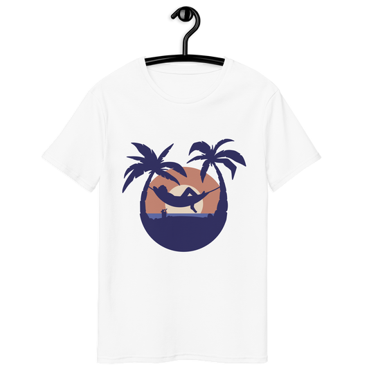 Baumwoll-T-Shirt im Chill-Design