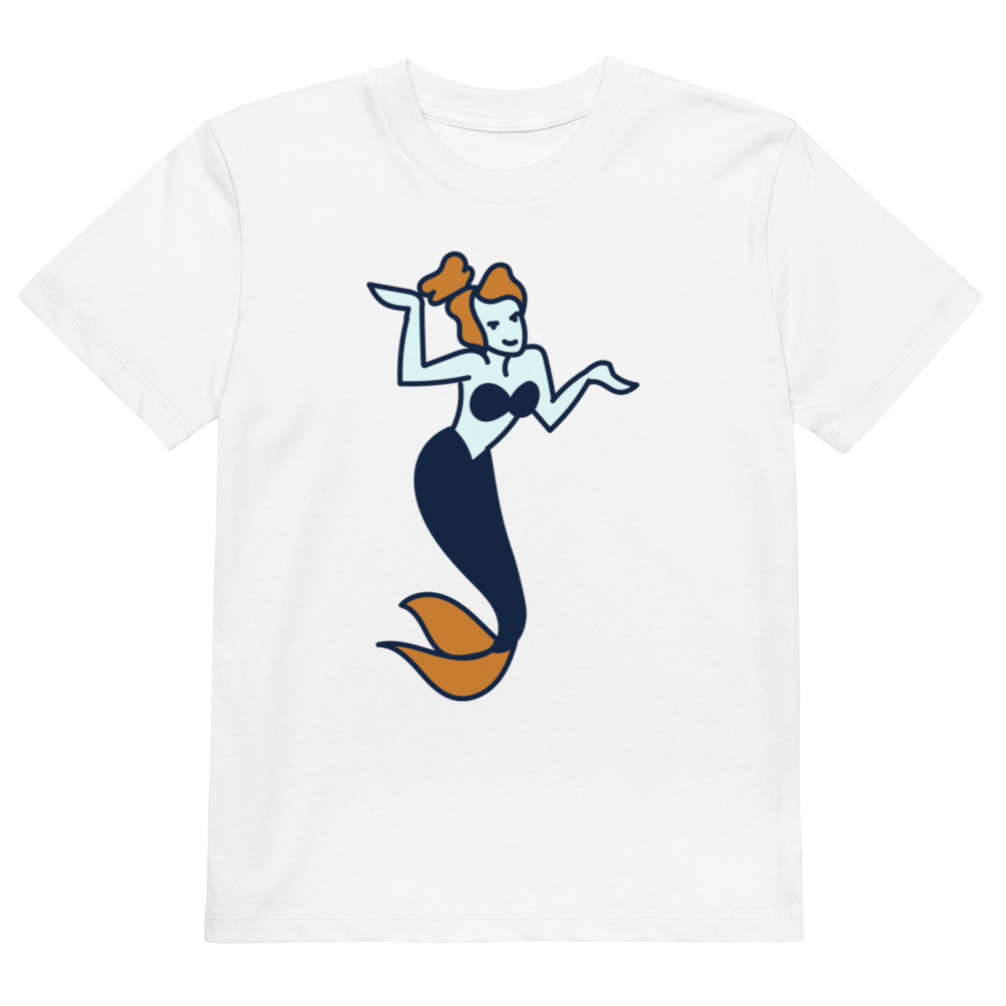 Meerjungfrau Baumwolle Kinder T-Shirt