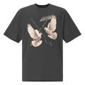Kilonia Oversized T-Shirt - Lightning and Pigeon Design-Kilonia Design