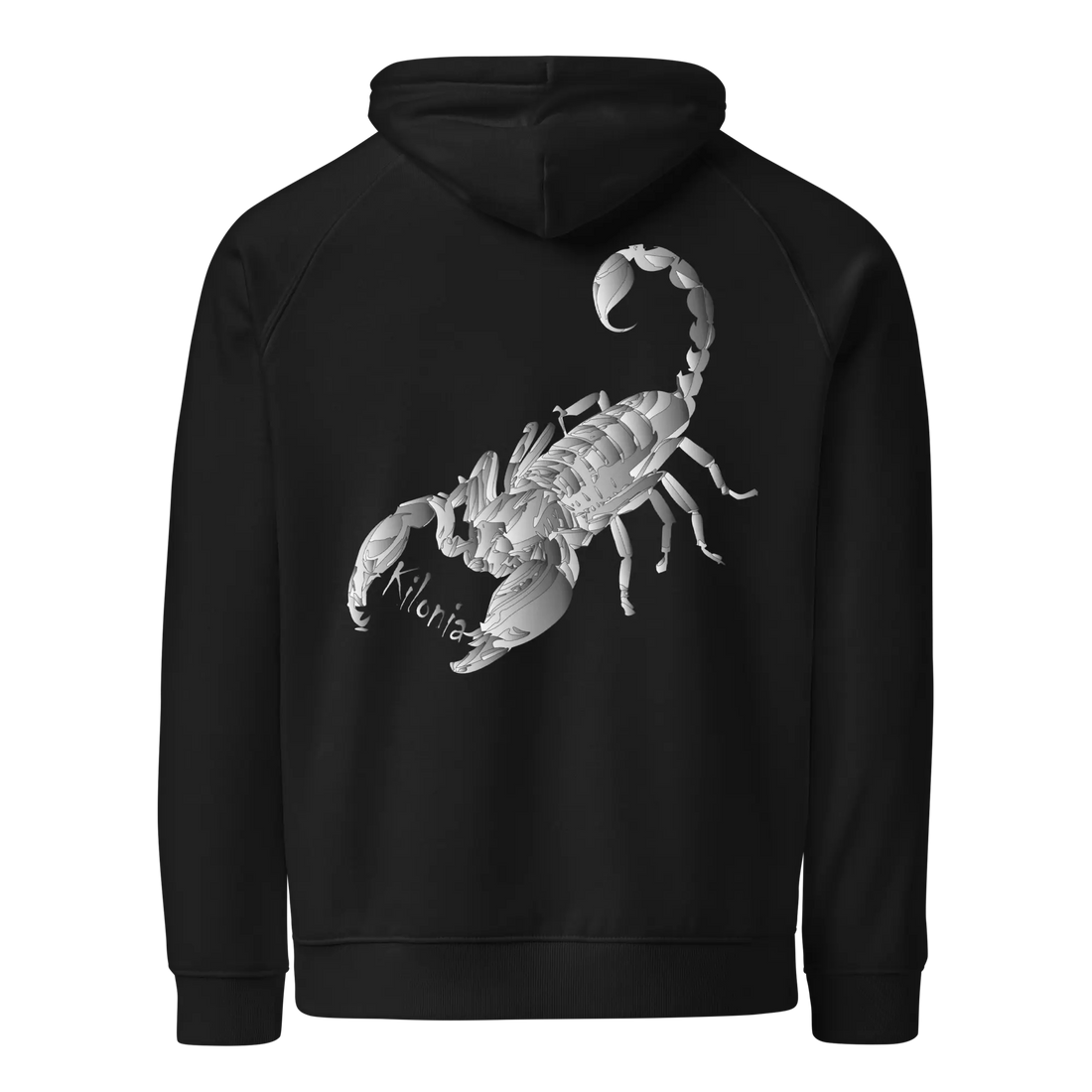 Kilonia Design Raglan Hoodie - Scorpion Print-Kilonia Design