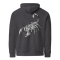 Kilonia Design Raglan Hoodie - Scorpion Print-Kilonia Design