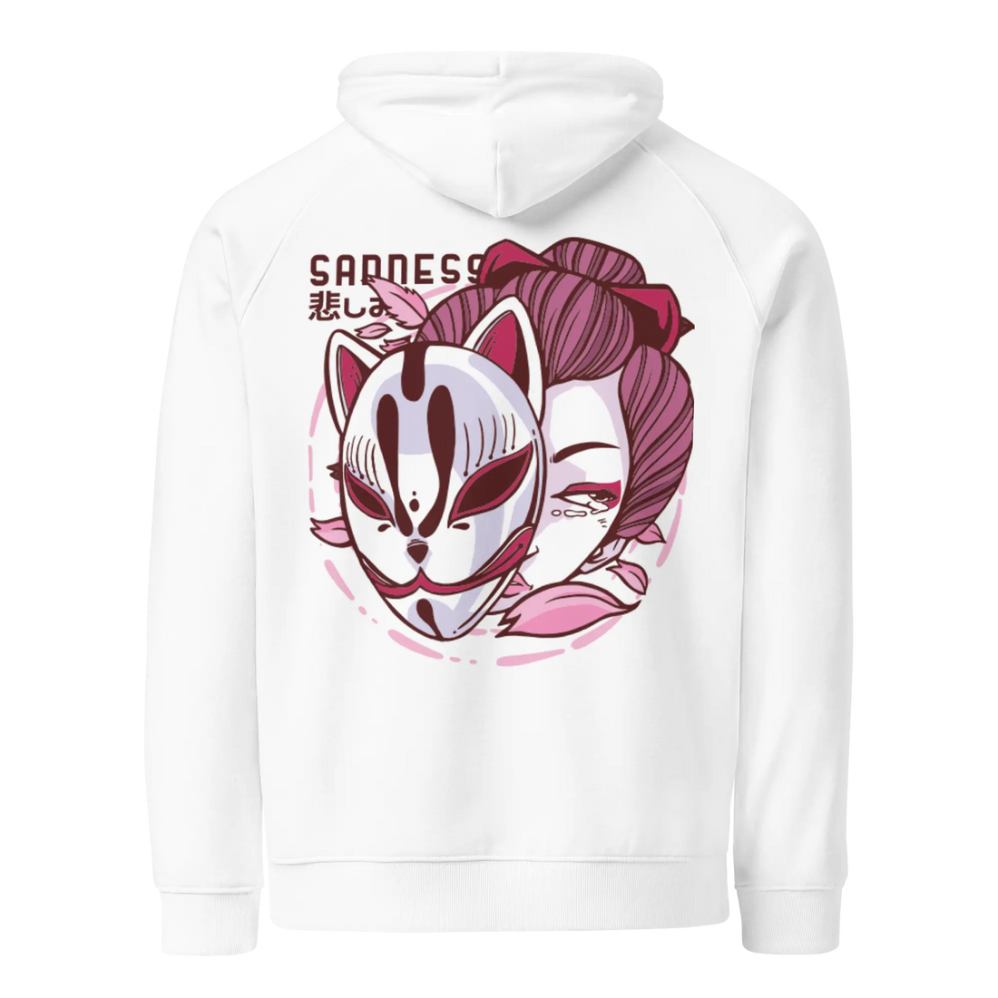 Kilonia Design Raglan Hoodie - Sad Women Print-Kilonia Design
