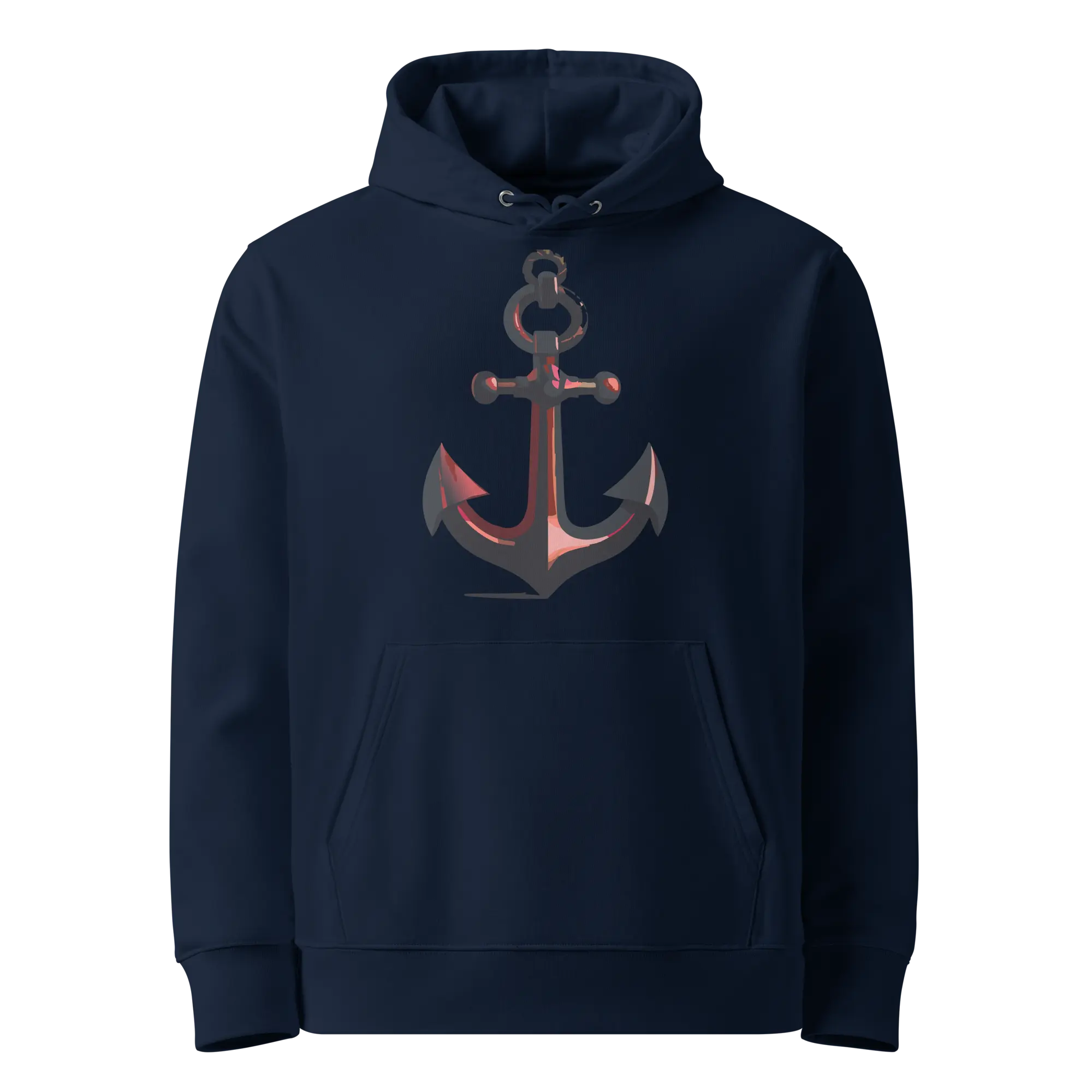 Anchor Design Hoodie – Nautical Style for Adults-Kilonia Design
