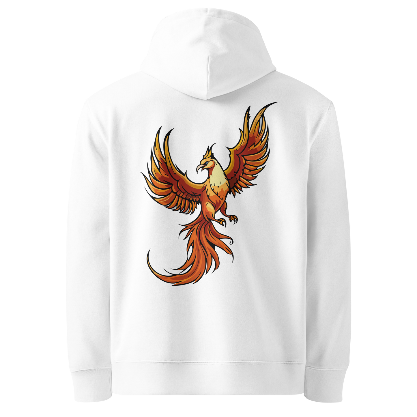 Kapuzenpullover mit Phoenix-Print