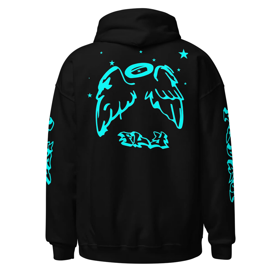 Kilonia Unisex Hoodie - Blue Graphic Design-Kilonia Design