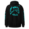 Kilonia Unisex Hoodie - Blue Graphic Design-Kilonia Design