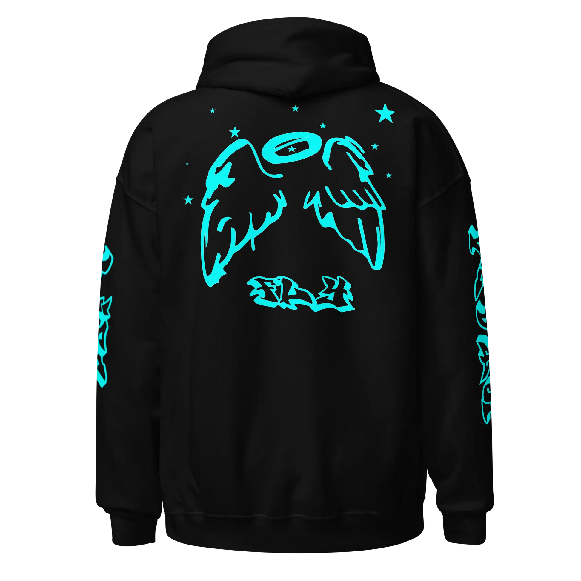 Kilonia Unisex Hoodie - Blue Graphic Design-Kilonia Design