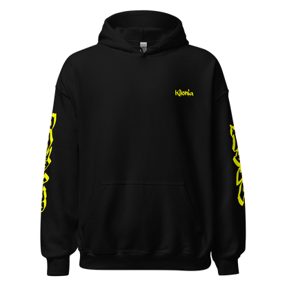 Kilonia Design Hoodie - Yellow Angel Wings-Kilonia Design