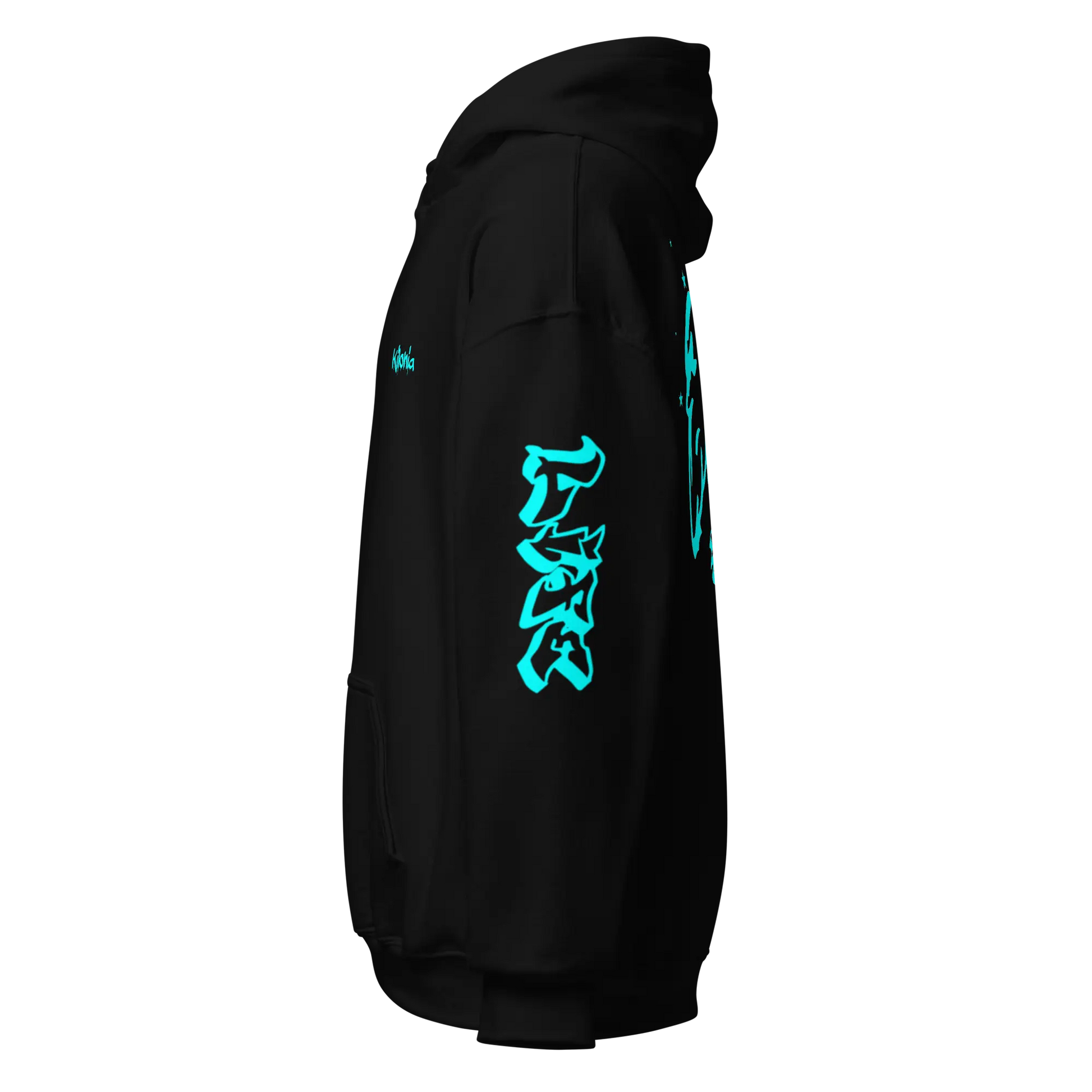 Kilonia Unisex Hoodie - Blue Graphic Design-Kilonia Design