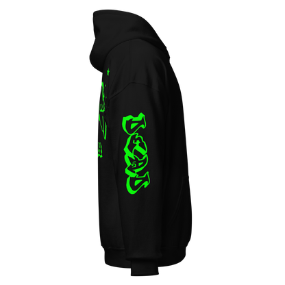 Green Angel Wings Hoodie