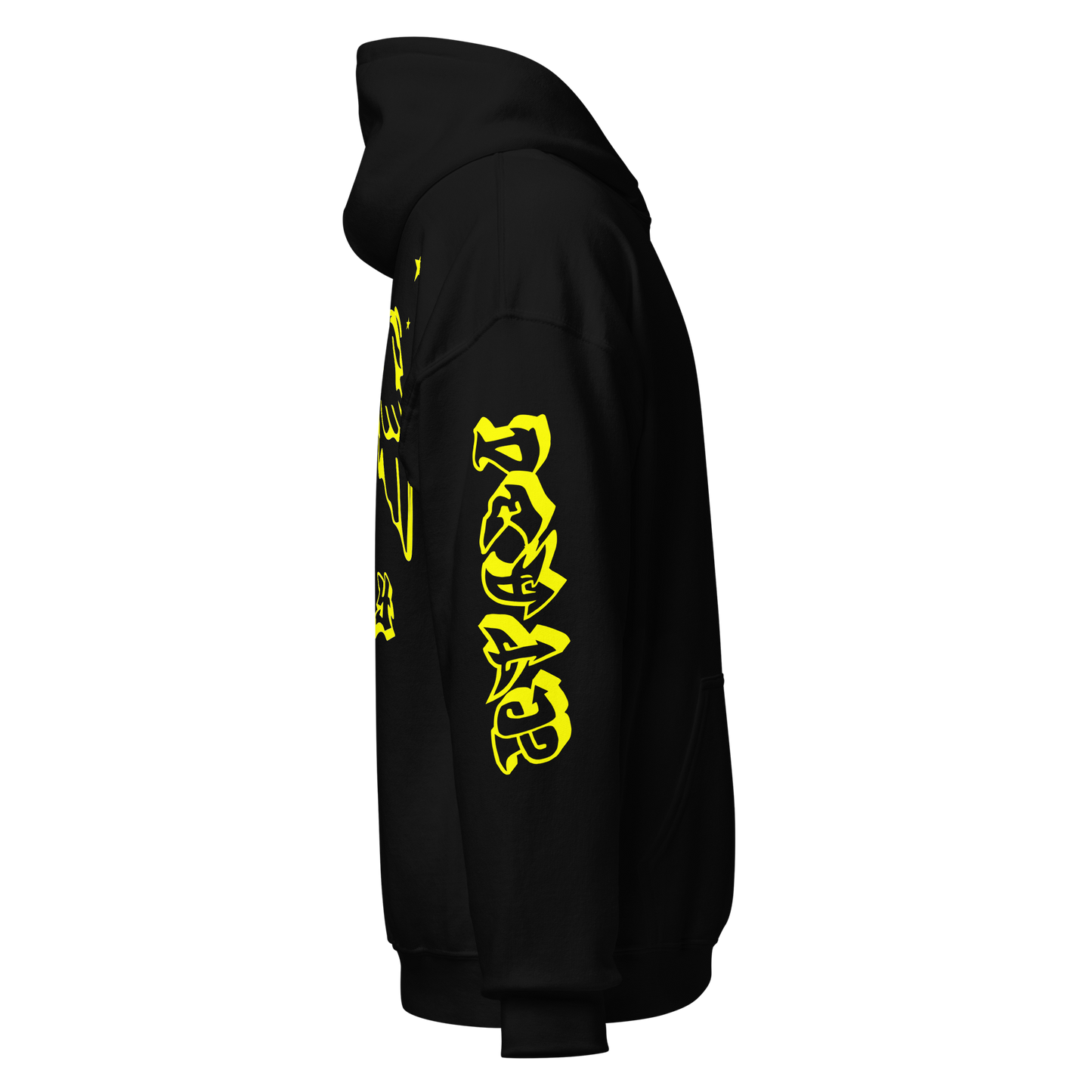 Kilonia Design Hoodie - Yellow Angel Wings-Kilonia Design