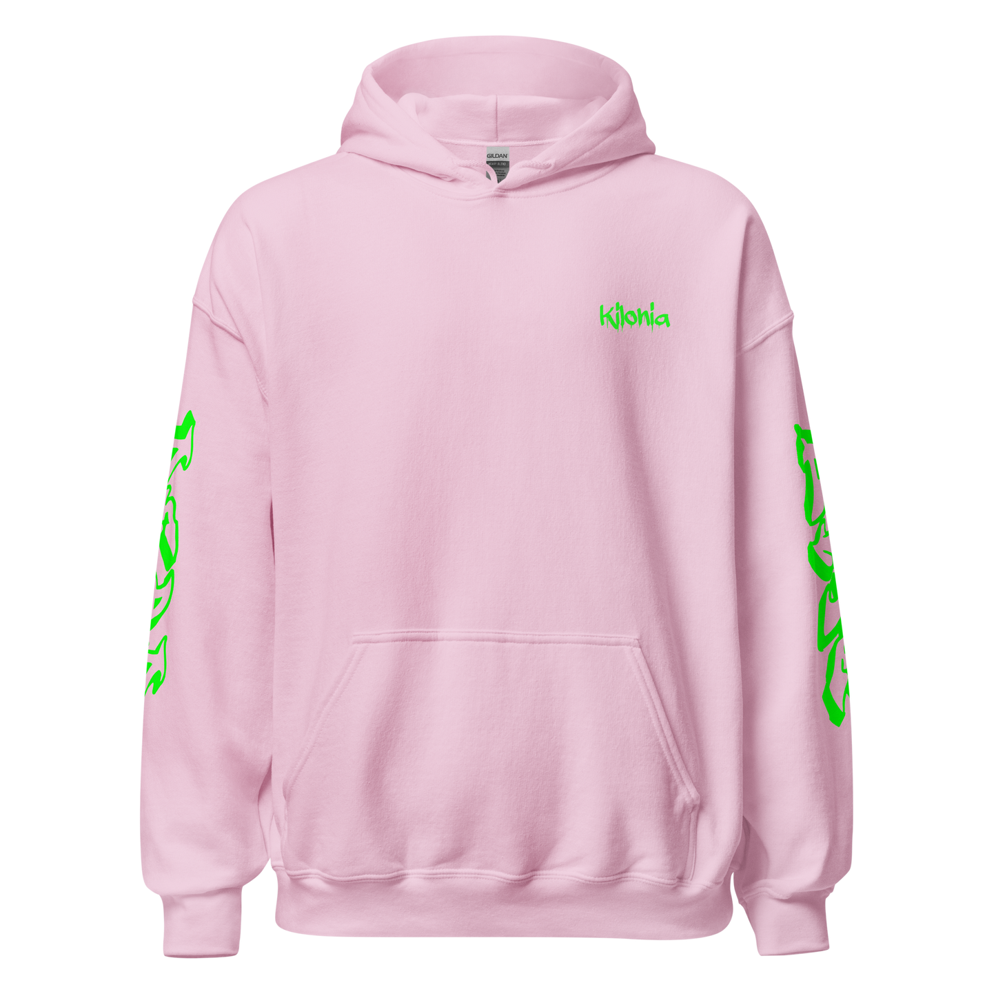 Green Angel Wings Hoodie