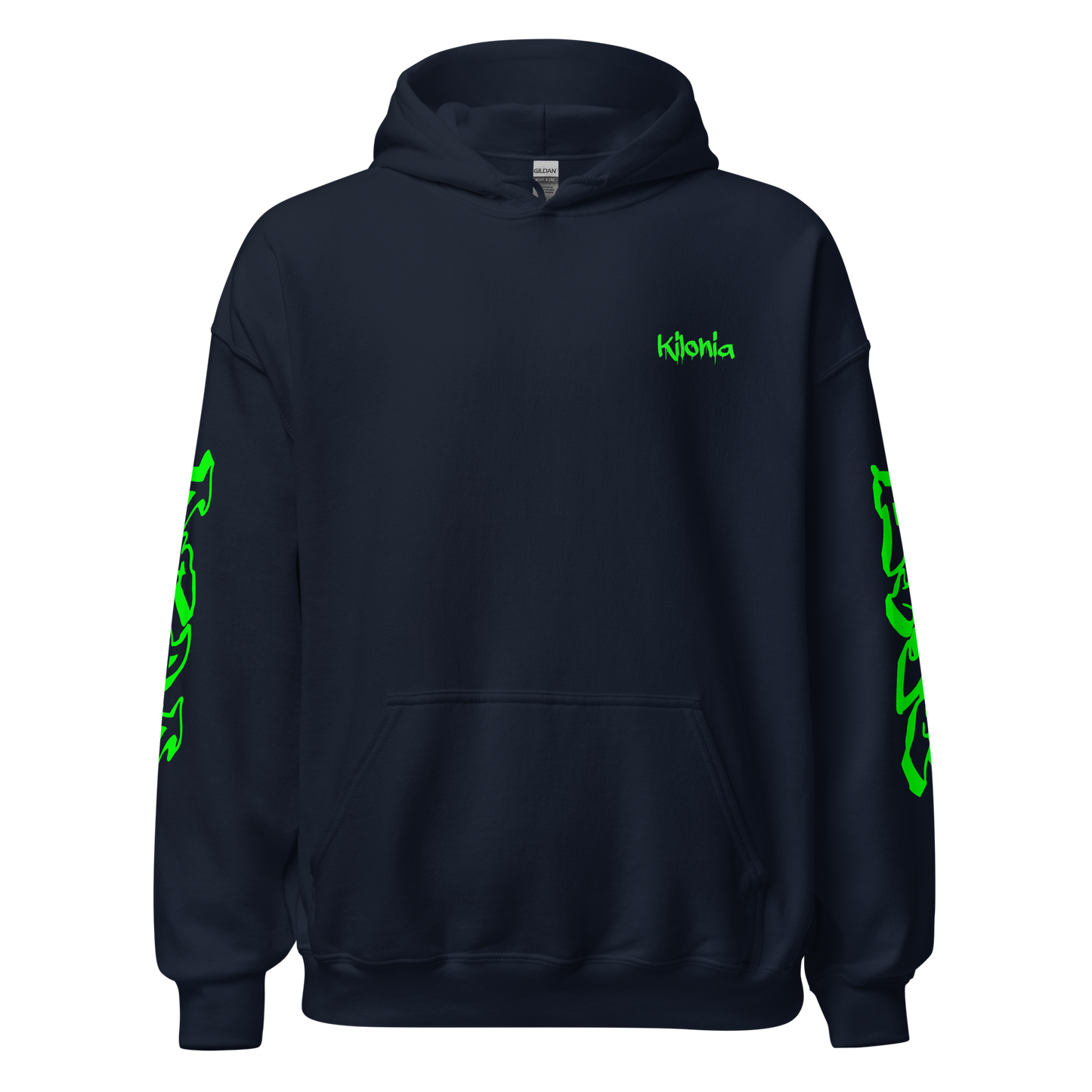 Green Angel Wings Hoodie