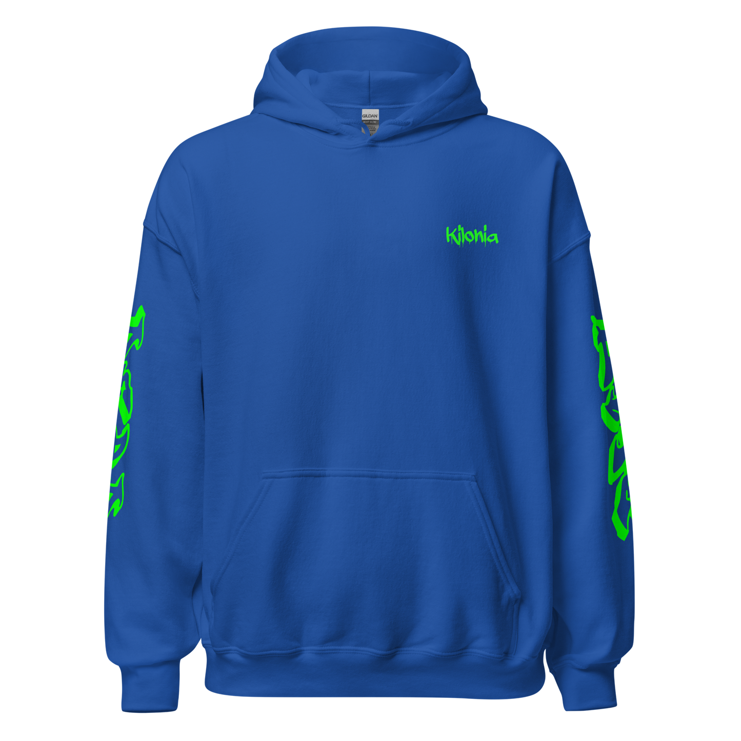 Green Angel Wings Hoodie