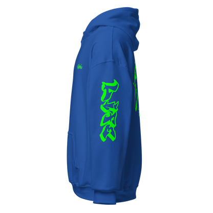 Green Angel Wings Hoodie