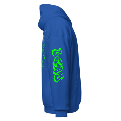 Green Angel Wings Hoodie