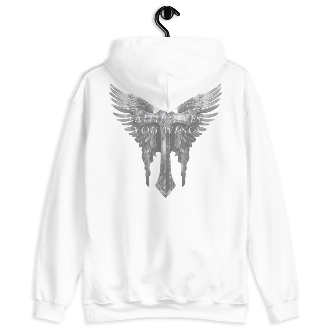 Kilonia Cross and Wings Hoodie - Bold Comfort for Everyday Wear-Kilonia Design