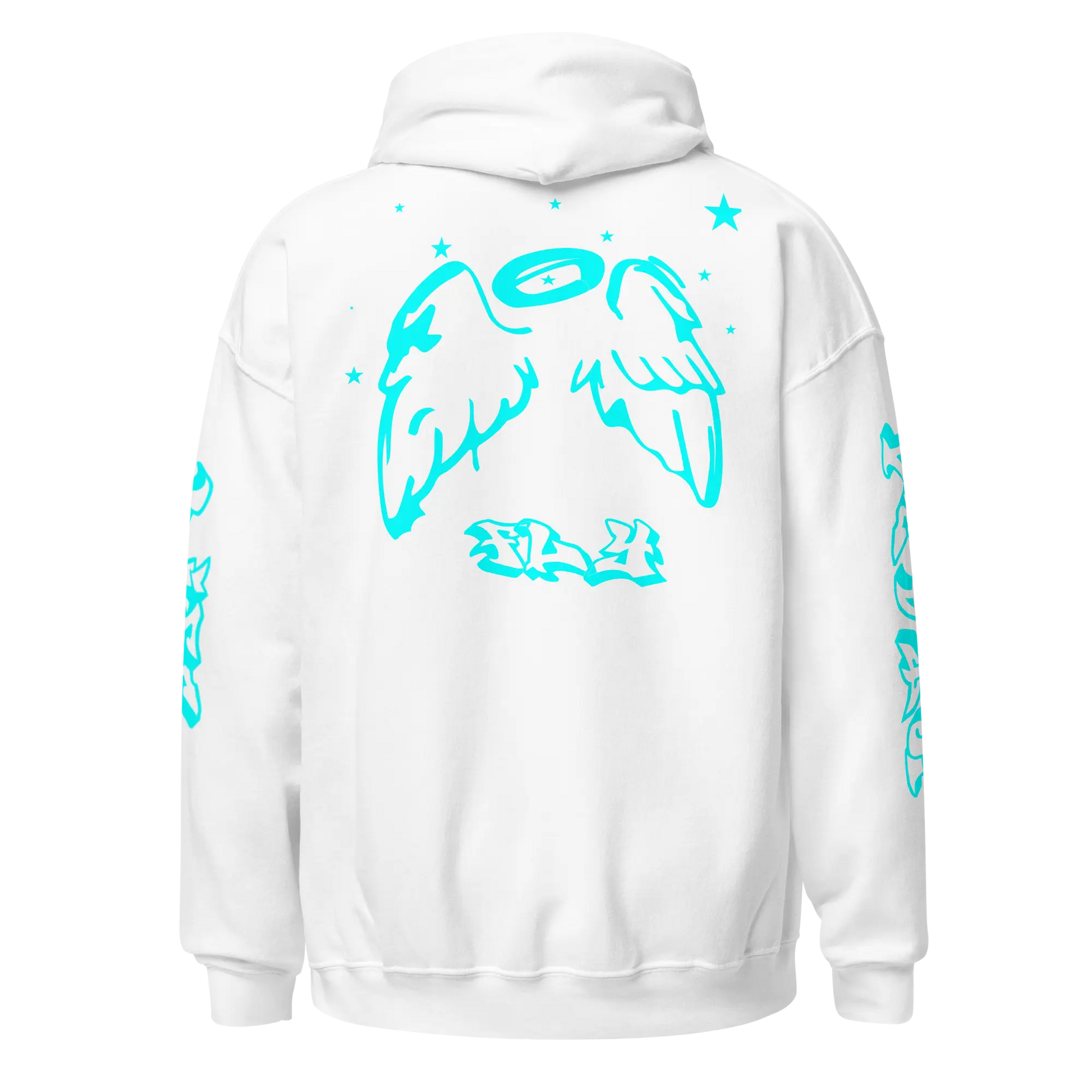 Kilonia Unisex Hoodie - Blue Graphic Design-Kilonia Design