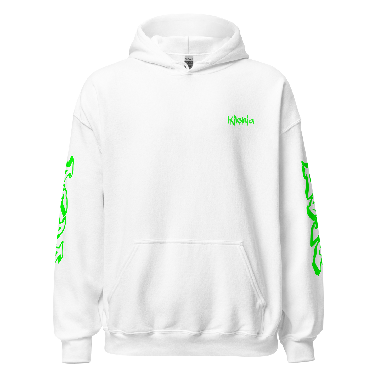 Green Angel Wings Hoodie