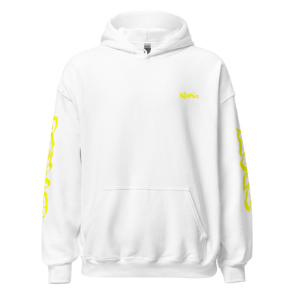 Kilonia Design Hoodie - Yellow Angel Wings-Kilonia Design