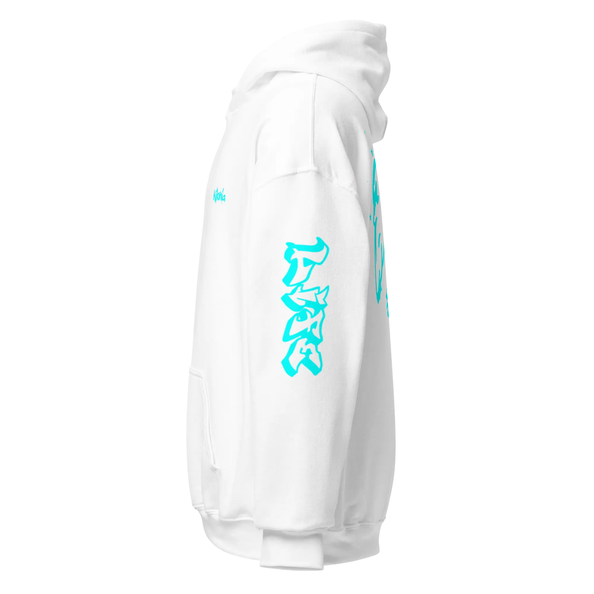 Kilonia Unisex Hoodie - Blue Graphic Design-Kilonia Design