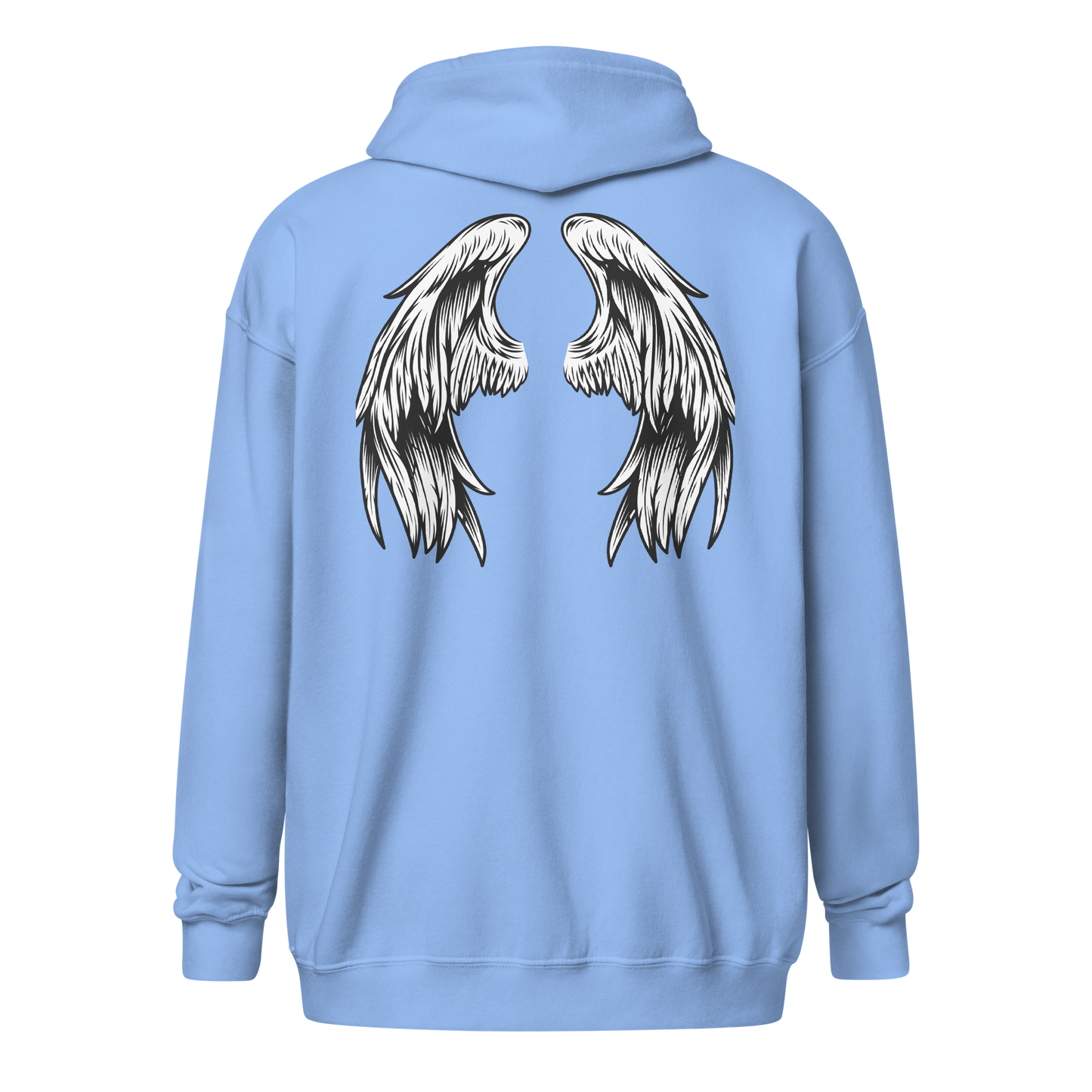 Wings zip hoodie