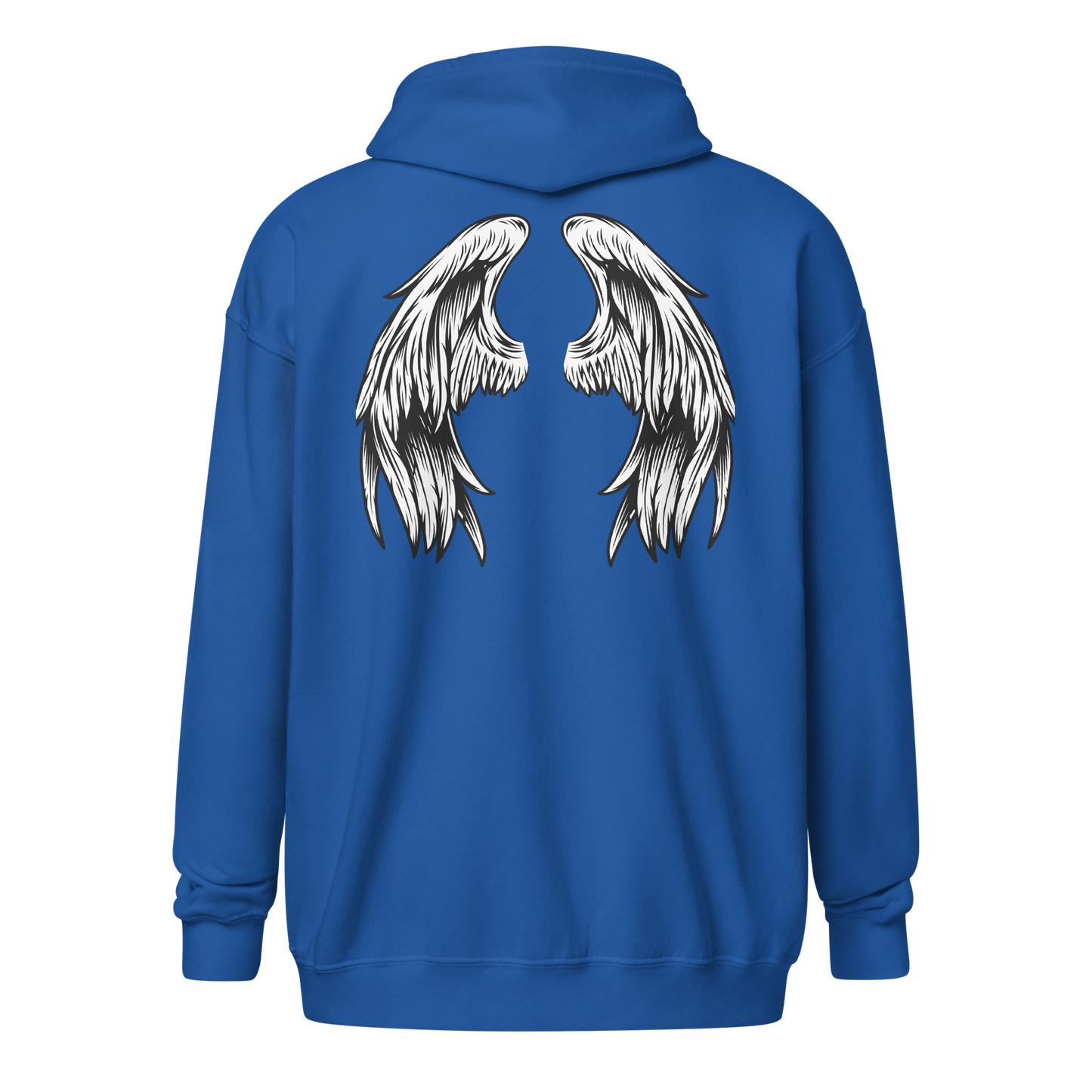 Wings zip hoodie