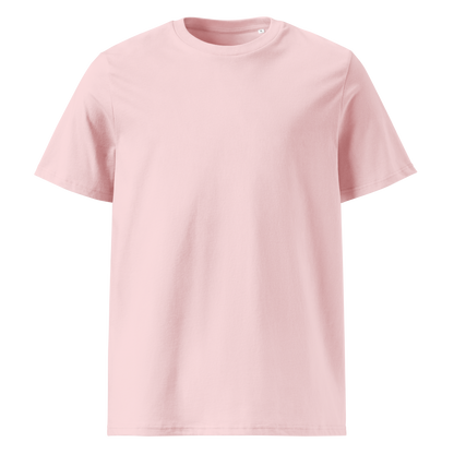 lila T-Shirt aus Baumwolle mit Palmen