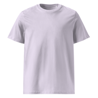 lila T-Shirt aus Baumwolle mit Palmen