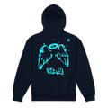 Kilonia Youth Hoodie - Blue Angel Wings Design-Kilonia Design