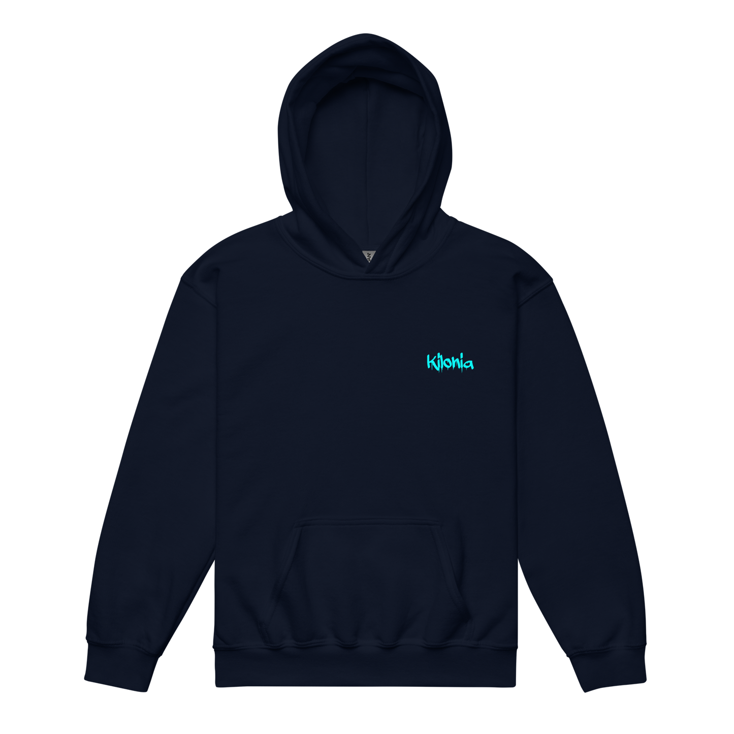 Lightblue Angel Wings youth hoodie