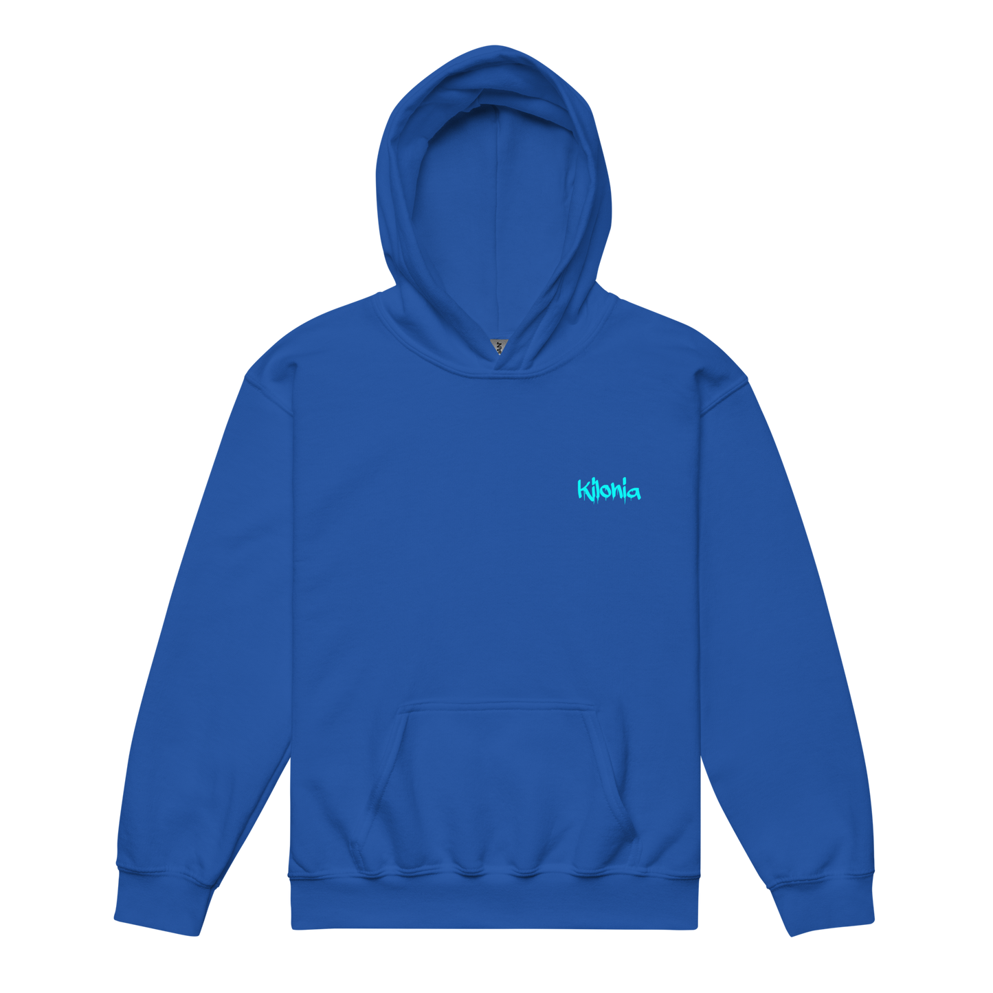 Lightblue Angel Wings youth hoodie