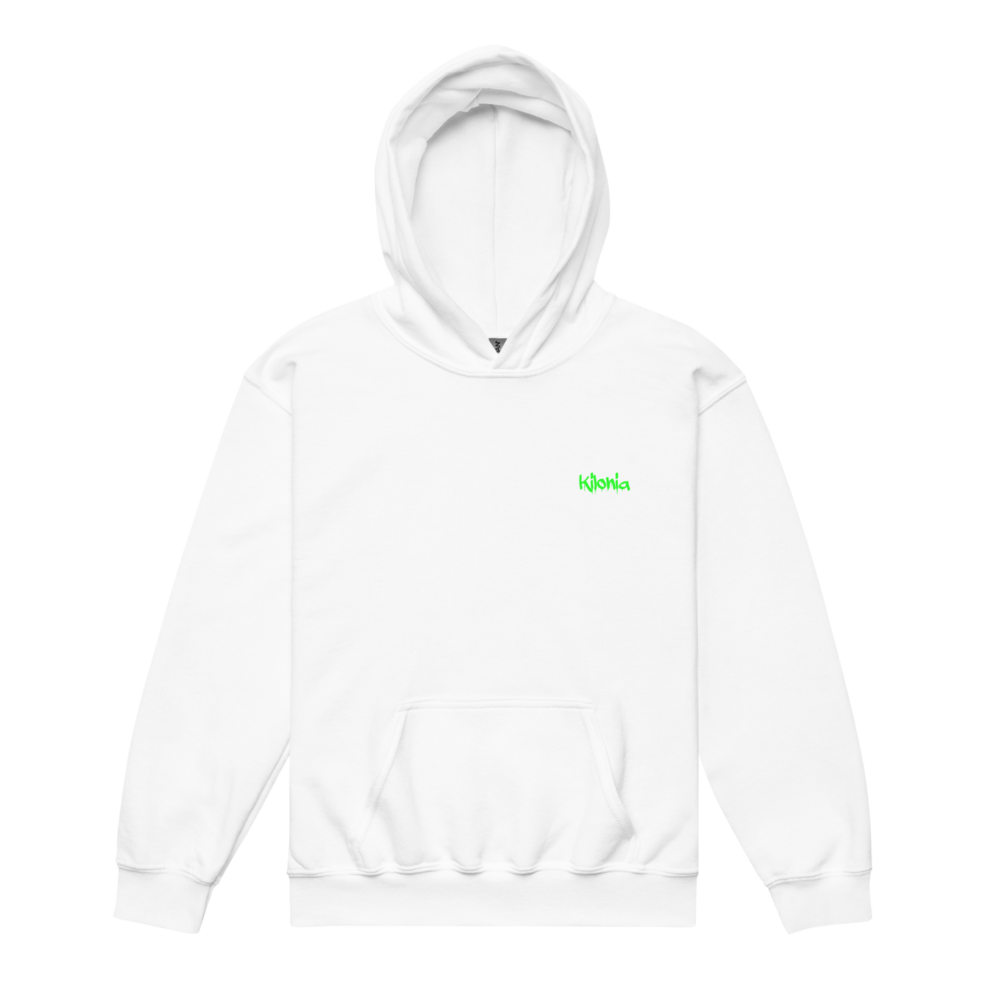 Green Angel Wings  youth hoodie