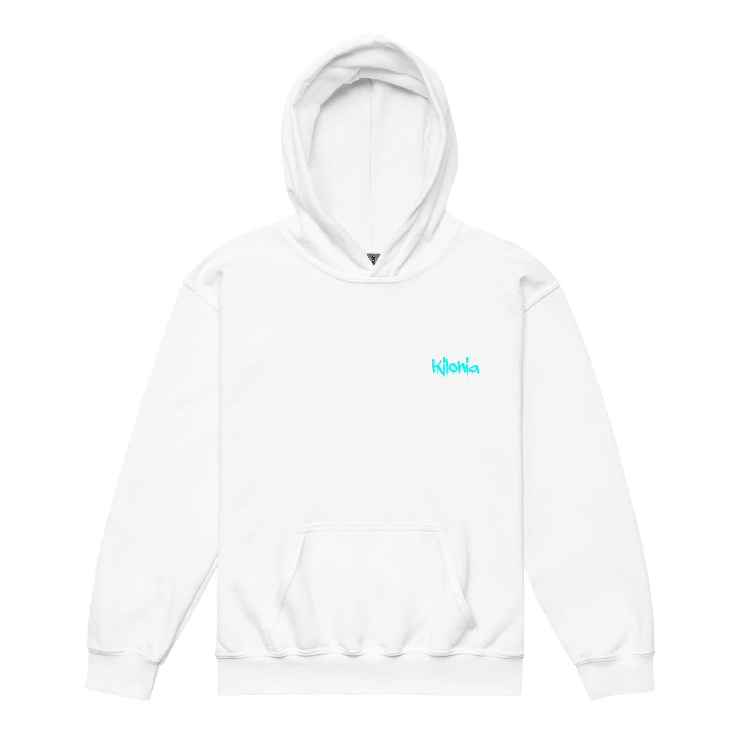 Lightblue Angel Wings youth hoodie